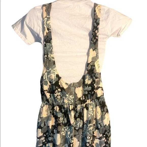Vintage 80’s Sheryl Burnett Floral Print Jumpsuit Medium - Picture 4 of 6